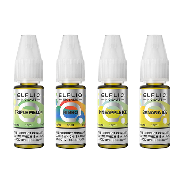 5mg ELFLIQ By Elf Bar 10ml Nic Salt (50VG/50PG) - Stoptober Special Offer!