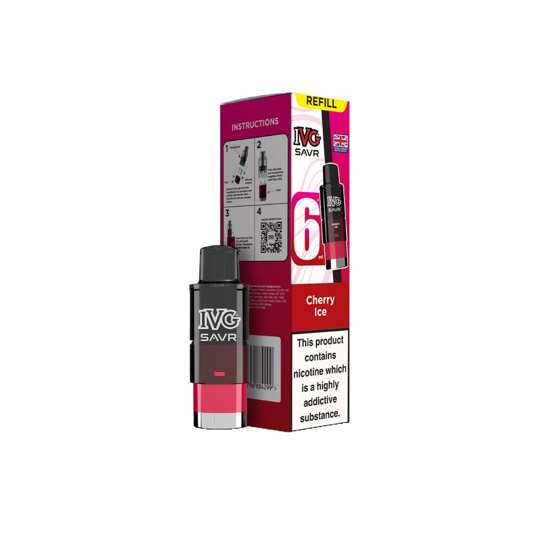 20mg IVG SAVR Refill Pod Pack 3000 Puffs