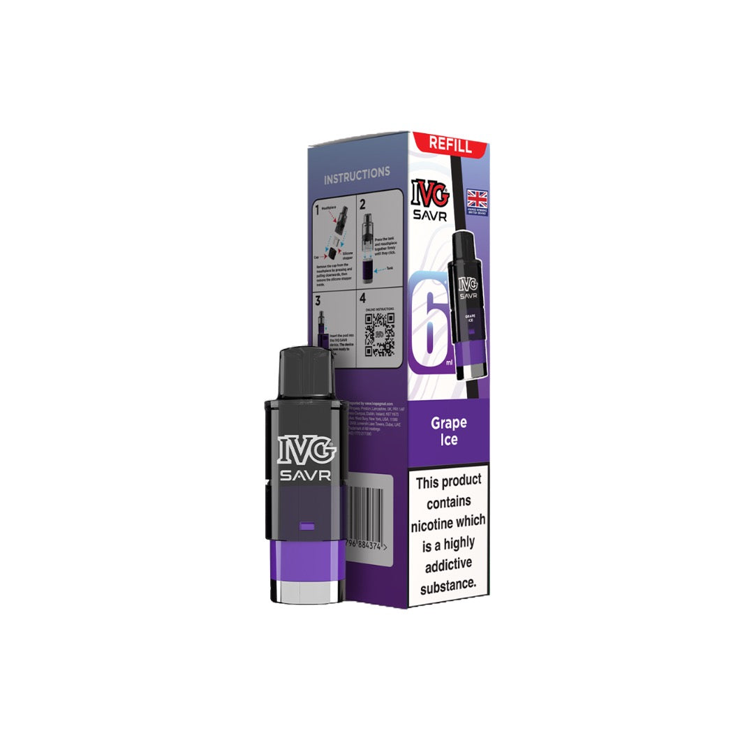 20mg IVG SAVR Refill Pod Pack 3000 Puffs