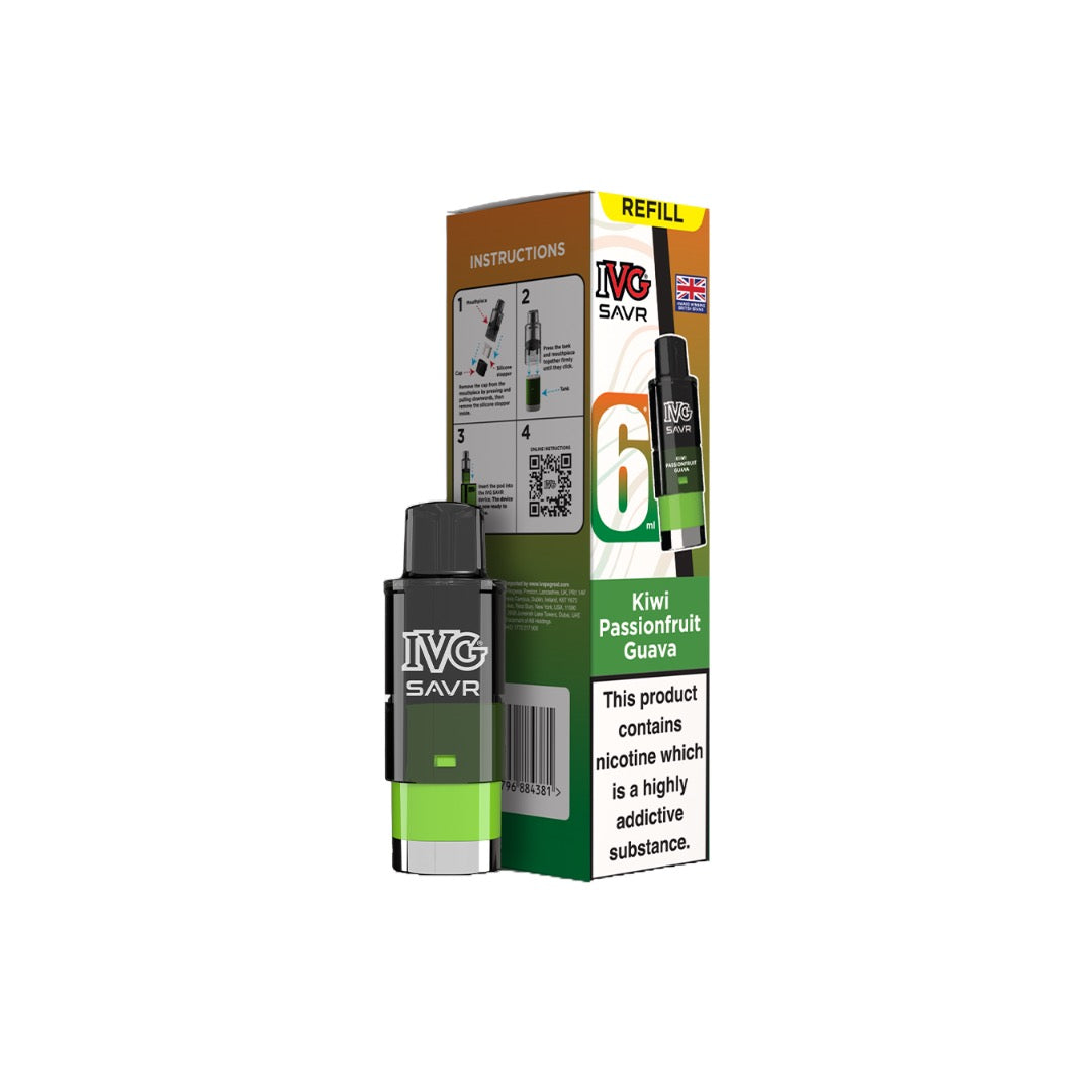 20mg IVG SAVR Refill Pod Pack 3000 Puffs