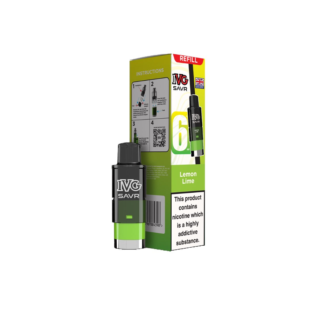 20mg IVG SAVR Refill Pod Pack 3000 Puffs