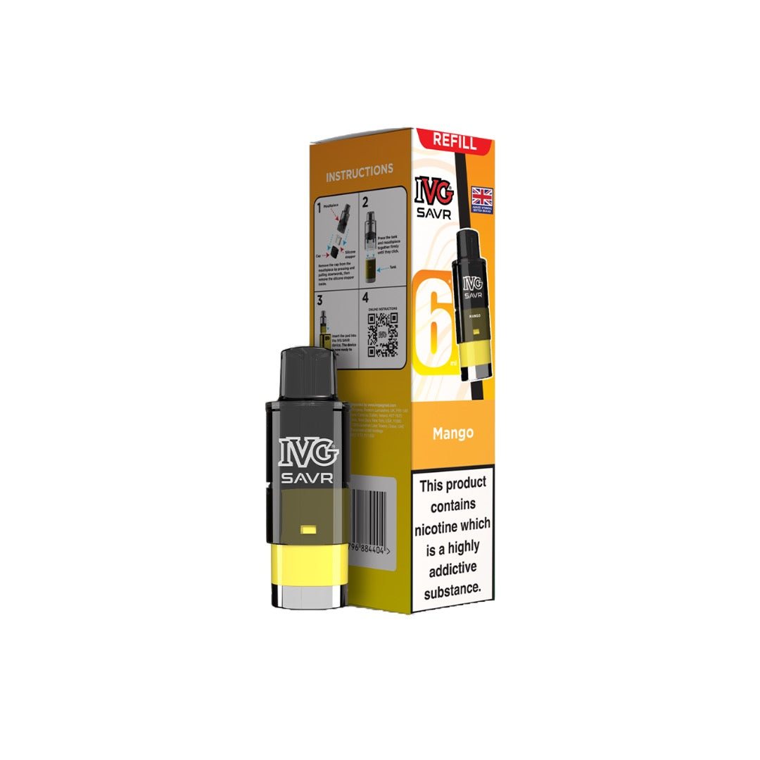 20mg IVG SAVR Refill Pod Pack 3000 Puffs