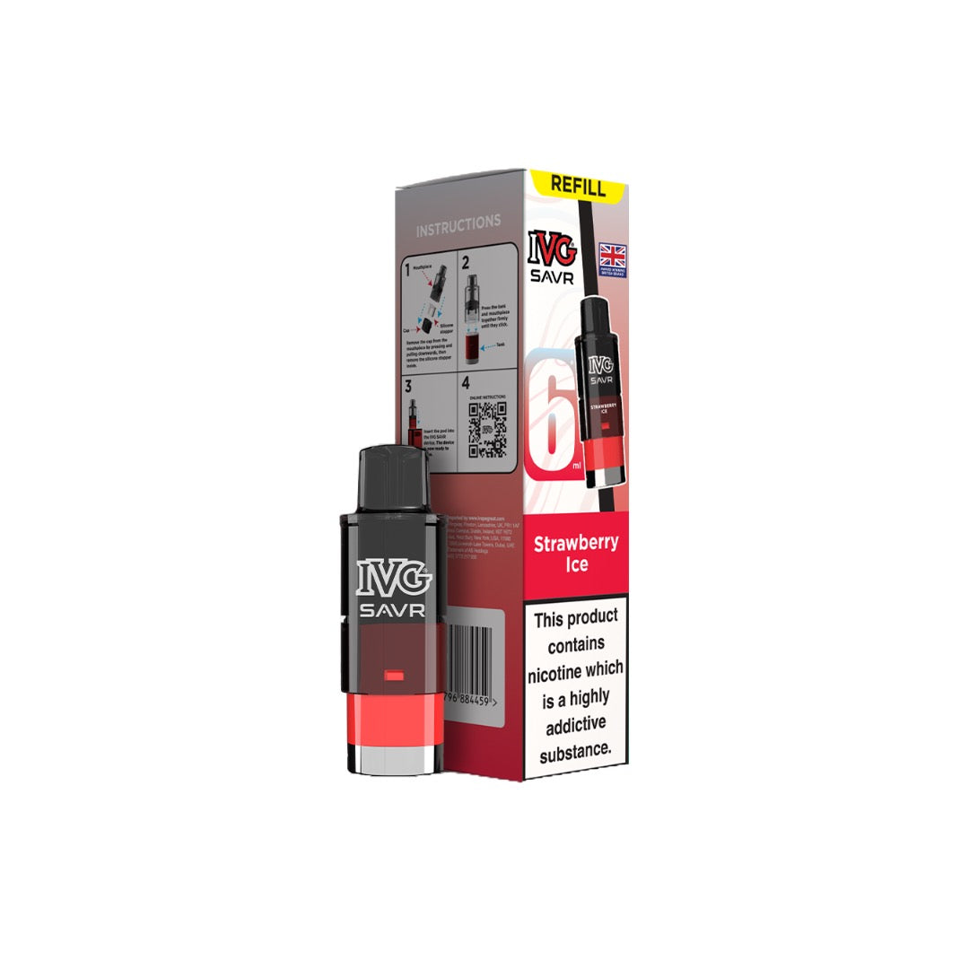 20mg IVG SAVR Refill Pod Pack 3000 Puffs
