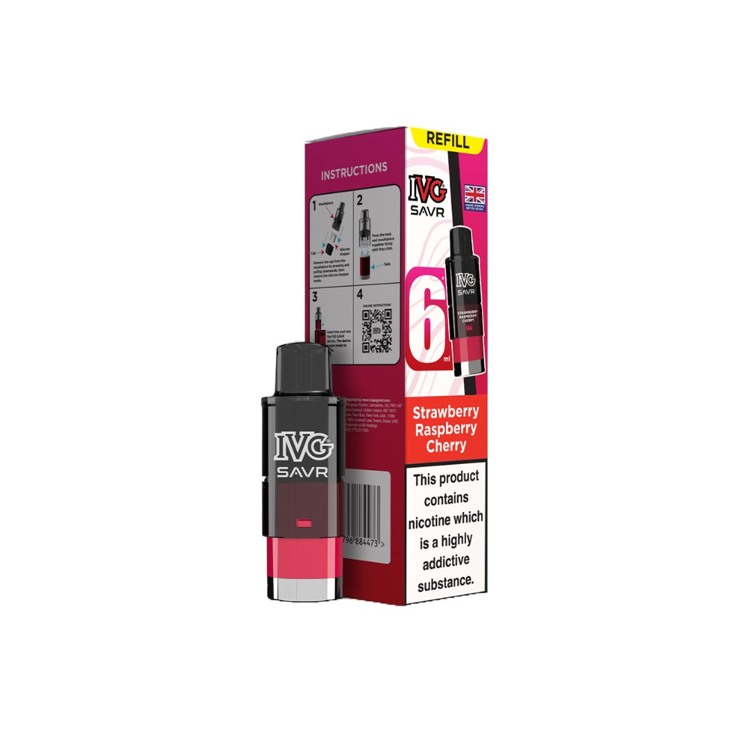 20mg IVG SAVR Refill Pod Pack 3000 Puffs
