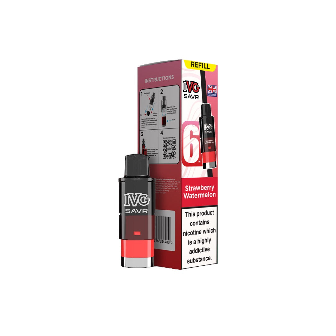 20mg IVG SAVR Refill Pod Pack 3000 Puffs