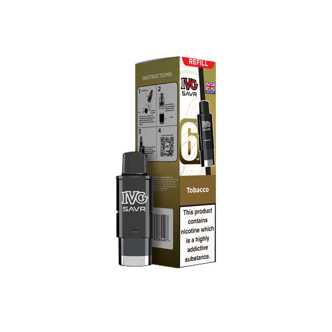 20mg IVG SAVR Refill Pod Pack 3000 Puffs