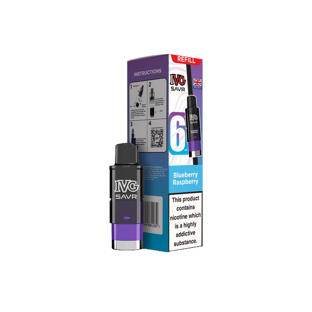 20mg IVG SAVR Refill Pod Pack 3000 Puffs
