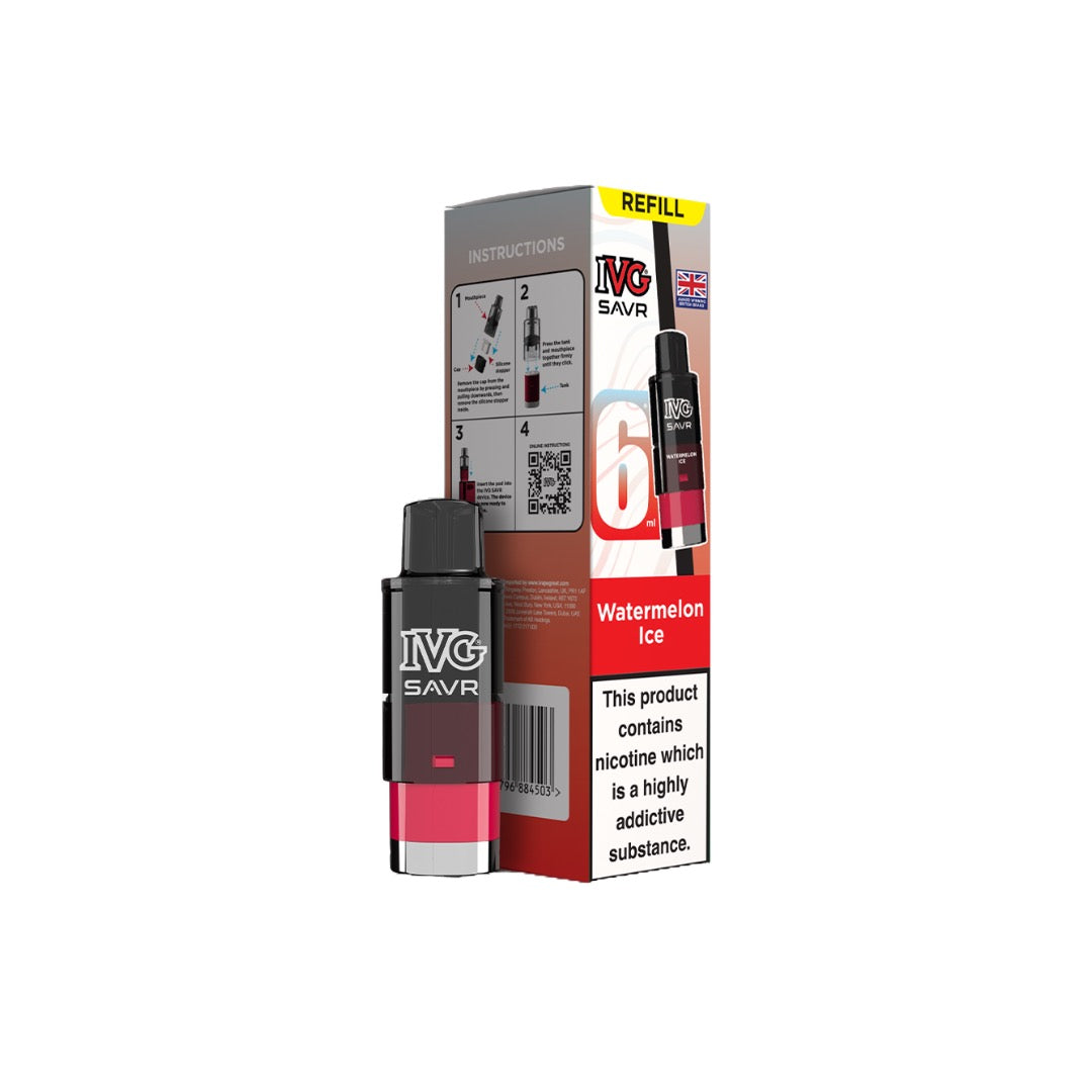20mg IVG SAVR Refill Pod Pack 3000 Puffs