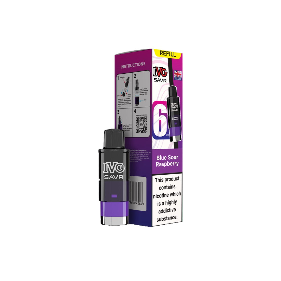 20mg IVG SAVR Refill Pod Pack 3000 Puffs