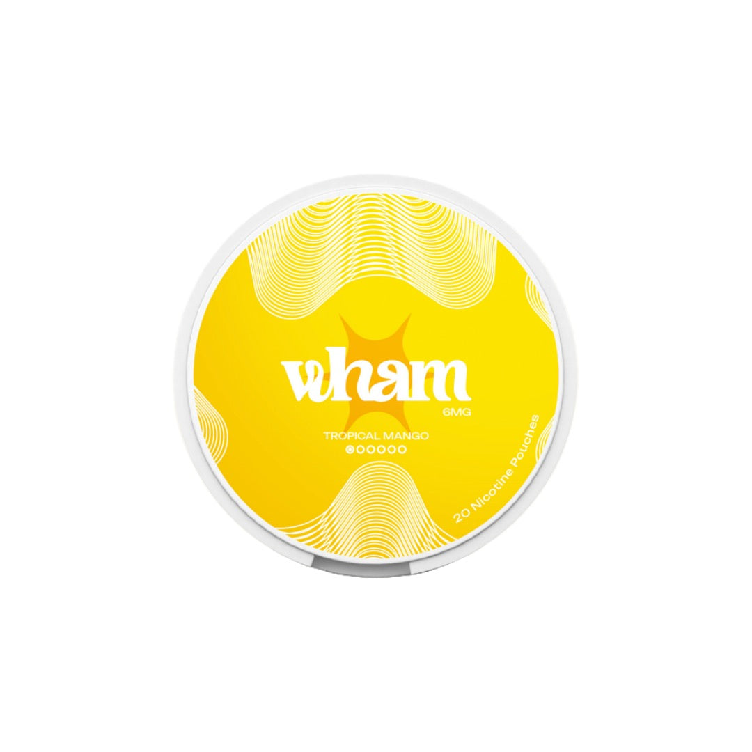 6mg Wham Regular Nicotine Pouch - 20 Pouches (Buy 1 Get 1 Free)