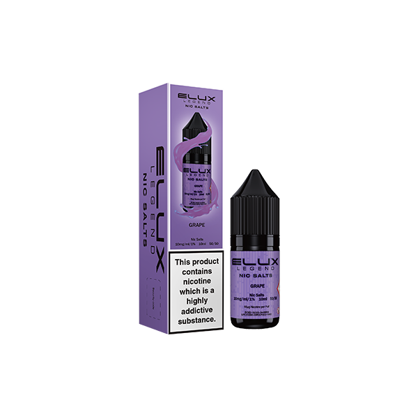 20mg Elux Legend 10ml Nic Salts (50VG/50PG) - Vapril Special Offer!