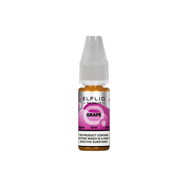 5mg ELFLIQ By Elf Bar 10ml Nic Salt (50VG/50PG) - Stoptober Special Offer!