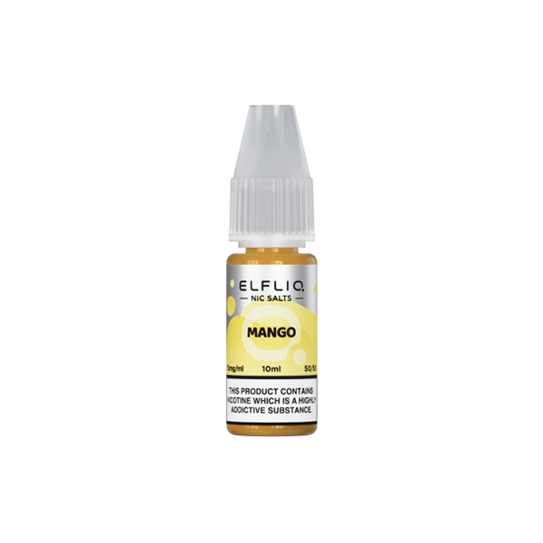 5mg ELFLIQ By Elf Bar 10ml Nic Salt (50VG/50PG) - Stoptober Special Offer!