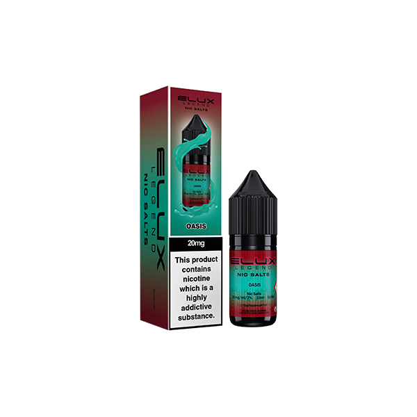 20mg Elux Legend 10ml Nic Salts (50VG/50PG) - Vapril Special Offer!