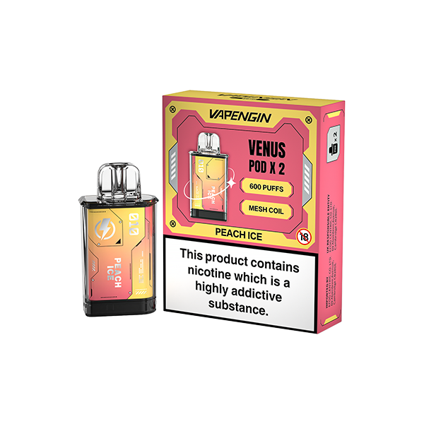 20mg Vapengin Venus Prefilled Pods 1200 Puffs - 2 Pcs