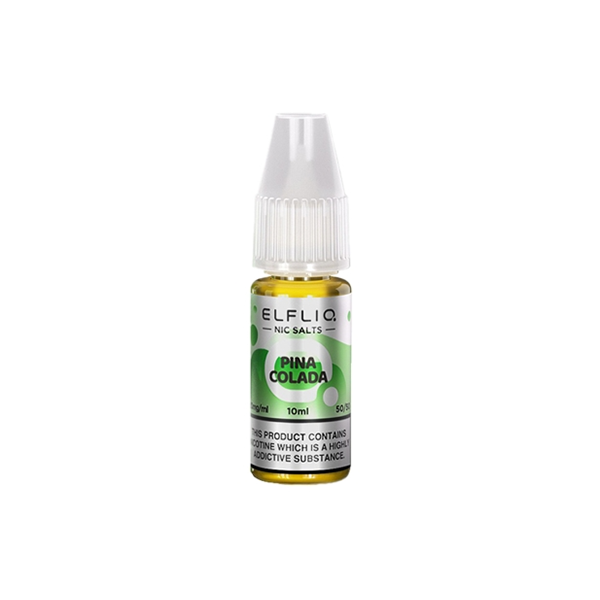 5mg ELFLIQ By Elf Bar 10ml Nic Salt (50VG/50PG) - Stoptober Special Offer!