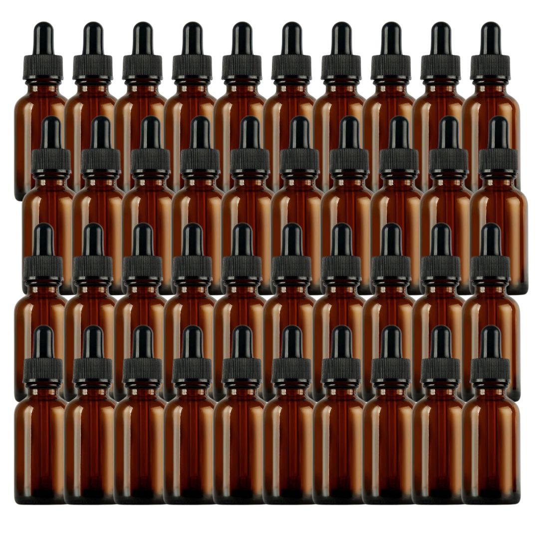 Bulk Empty Amber Glass Tincture Bottles 10ml