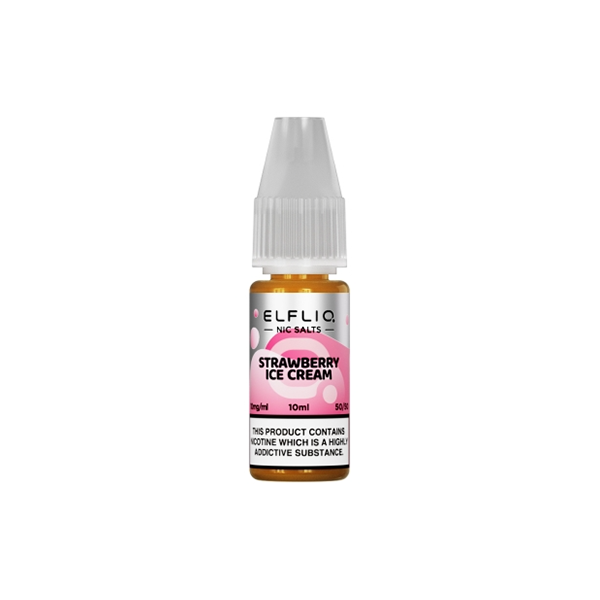 5mg ELFLIQ By Elf Bar 10ml Nic Salt (50VG/50PG) - Stoptober Special Offer!
