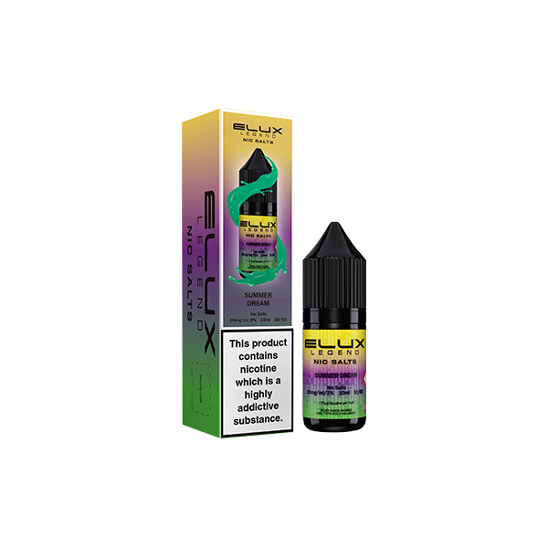 20mg Elux Legend 10ml Nic Salts (50VG/50PG) - Vapril Special Offer!