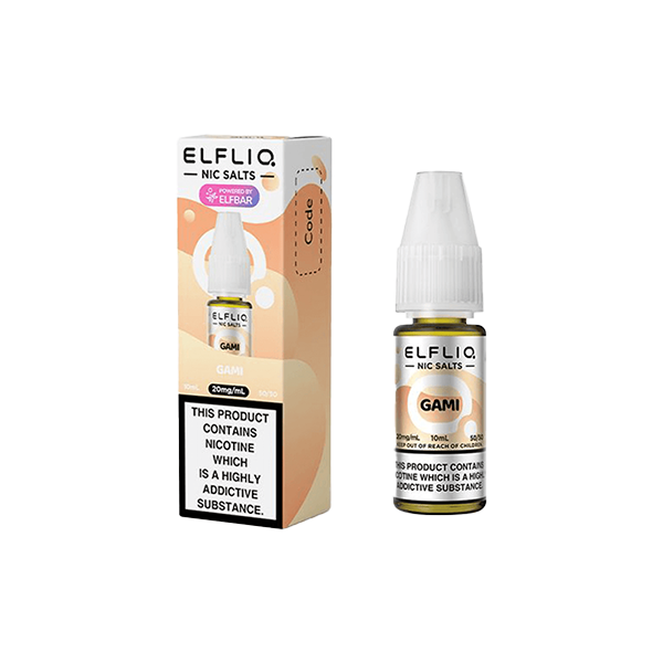 5mg ELFLIQ By Elf Bar 10ml Nic Salt (50VG/50PG) - Stoptober Special Offer!