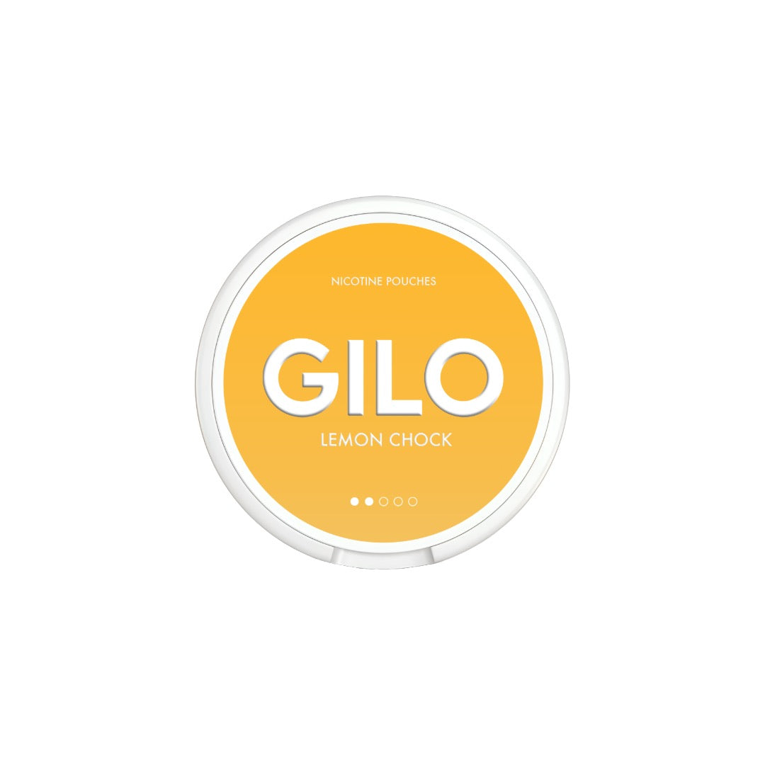 8mg GILO Nicotine Pouch Lemon Chock - 20 Pouches (Buy 1 Get 1 Free)