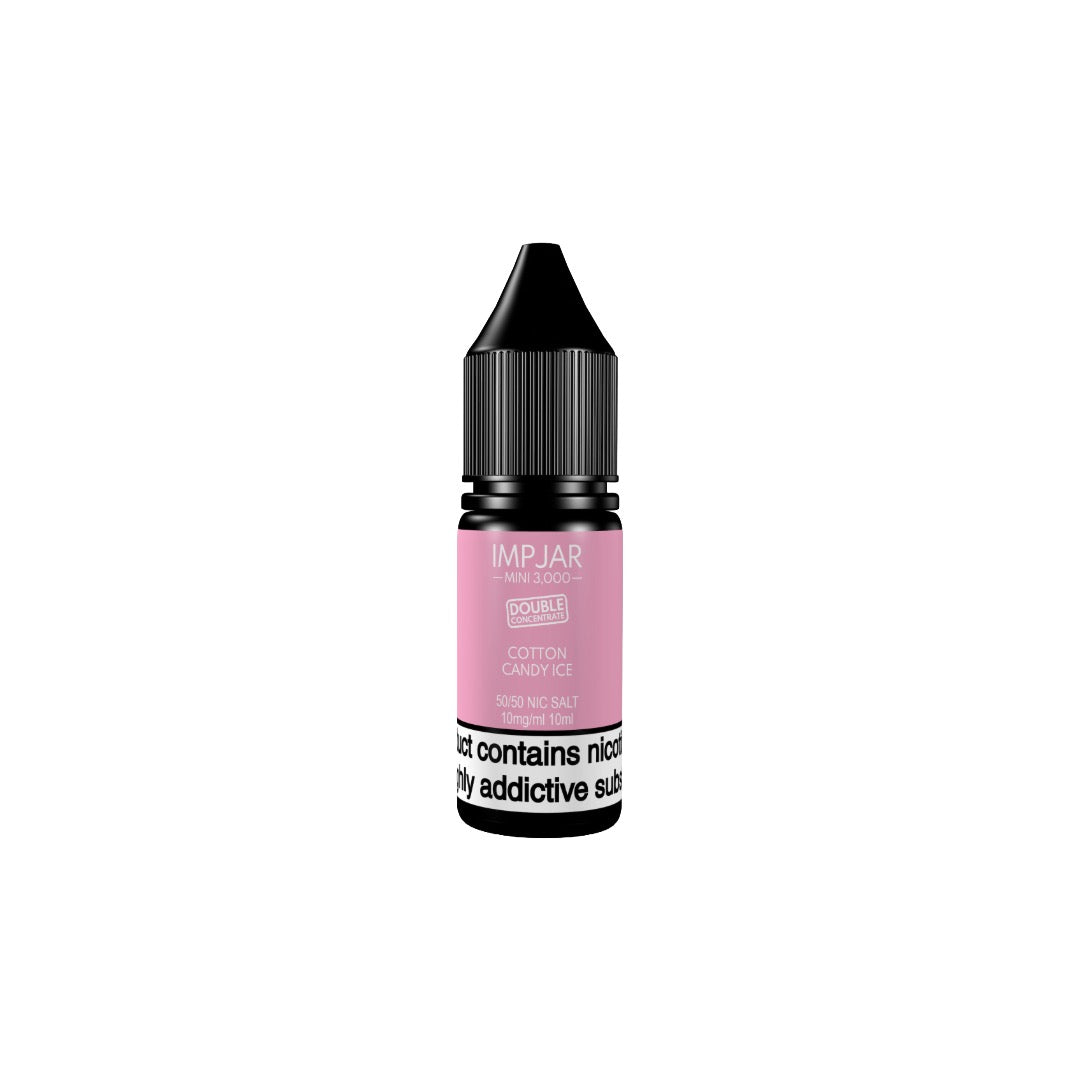 10mg Imp Jar Mini 3000 Double Concentrate 10ml Nic Salt (50VG/50PG)