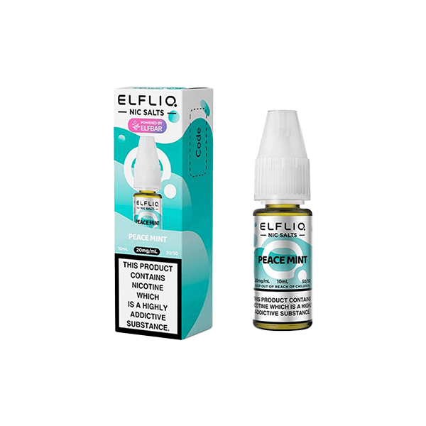 5mg ELFLIQ By Elf Bar 10ml Nic Salt (50VG/50PG) - Stoptober Special Offer!