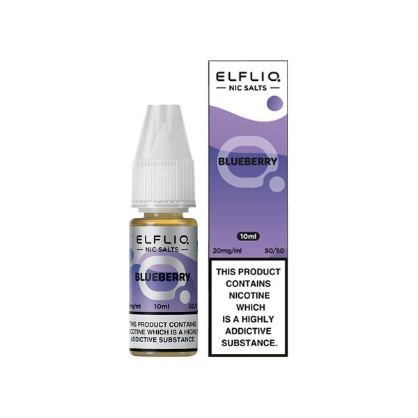 10mg ELFLIQ By Elf Bar 10ml Nic Salt (50VG/50PG) - Stoptober Special Offer!