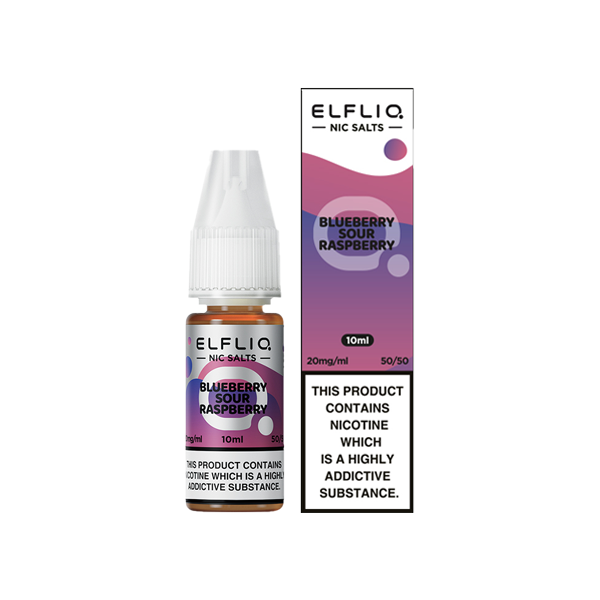 10mg ELFLIQ By Elf Bar 10ml Nic Salt (50VG/50PG) - Stoptober Special Offer!
