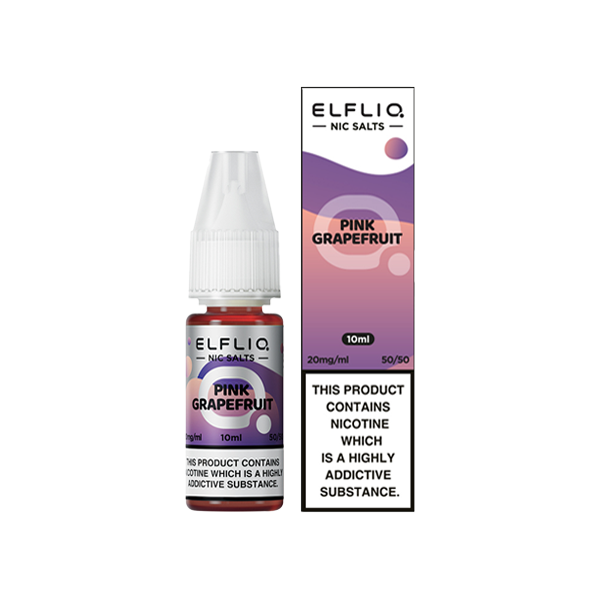 10mg ELFLIQ By Elf Bar 10ml Nic Salt (50VG/50PG) - Stoptober Special Offer!