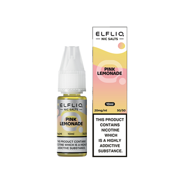 10mg ELFLIQ By Elf Bar 10ml Nic Salt (50VG/50PG) - Stoptober Special Offer!