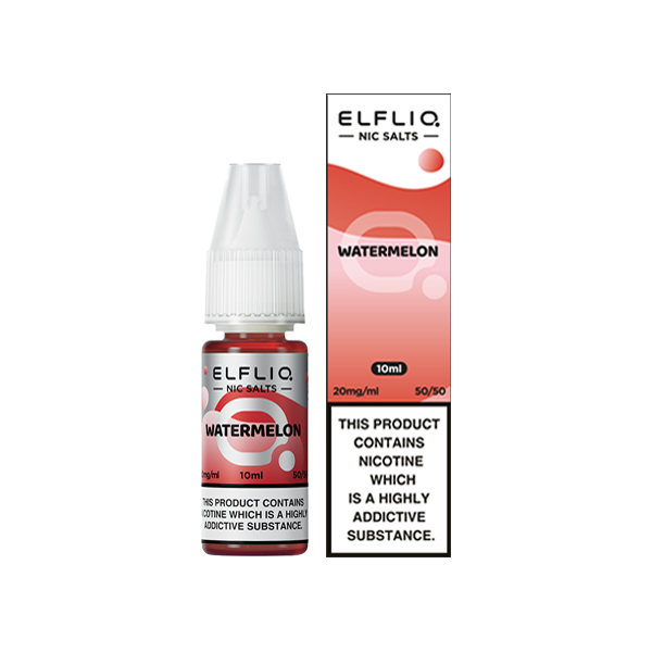 10mg ELFLIQ By Elf Bar 10ml Nic Salt (50VG/50PG) - Stoptober Special Offer!