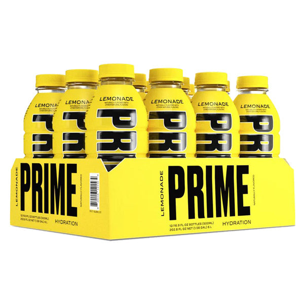 PRIME Hydration USA Lemonade Sports Drink 500ml - Past Best Before Date