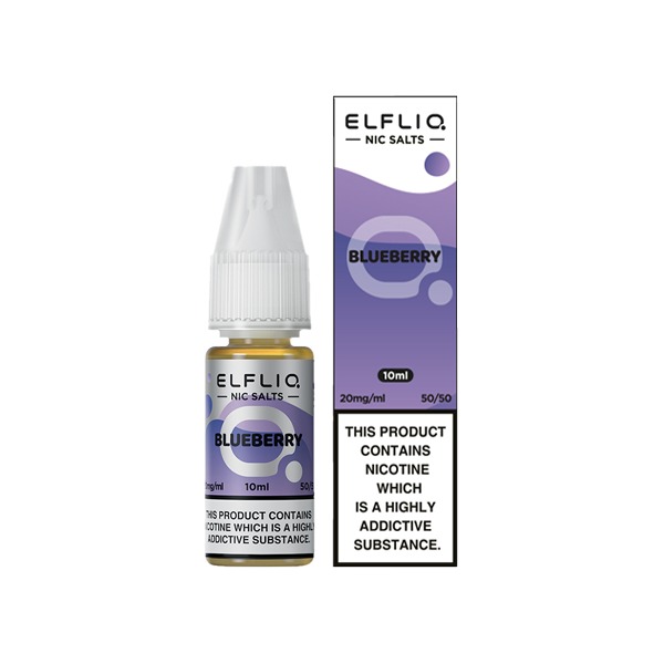 20mg ELFLIQ By Elf Bar 10ml Nic Salt (50VG/50PG) - Stoptober Special Offer!