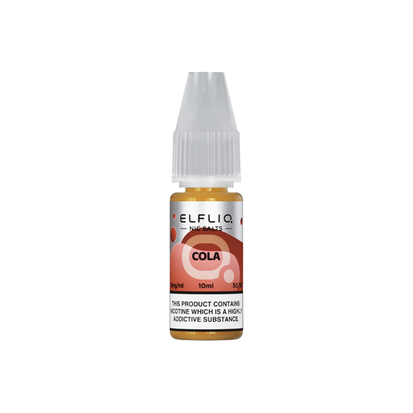 20mg ELFLIQ By Elf Bar 10ml Nic Salt (50VG/50PG) - Stoptober Special Offer!