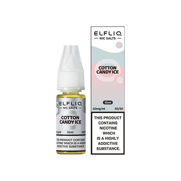 20mg ELFLIQ By Elf Bar 10ml Nic Salt (50VG/50PG) - Stoptober Special Offer!