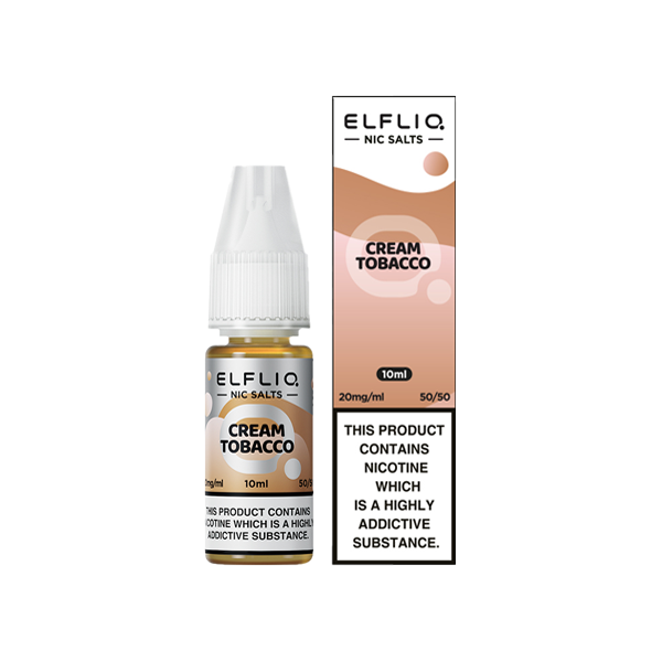 20mg ELFLIQ By Elf Bar 10ml Nic Salt (50VG/50PG) - Stoptober Special Offer!