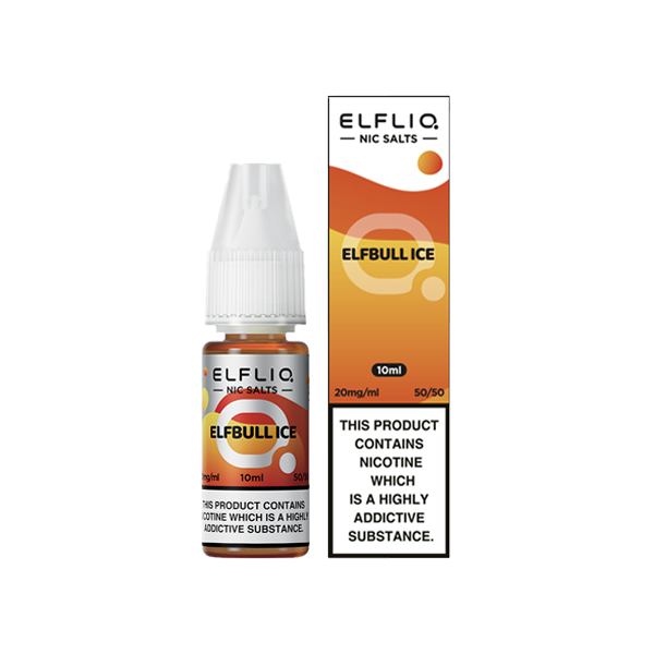 20mg ELFLIQ By Elf Bar 10ml Nic Salt (50VG/50PG) - Stoptober Special Offer!