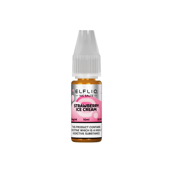20mg ELFLIQ By Elf Bar 10ml Nic Salt (50VG/50PG) - Stoptober Special Offer!