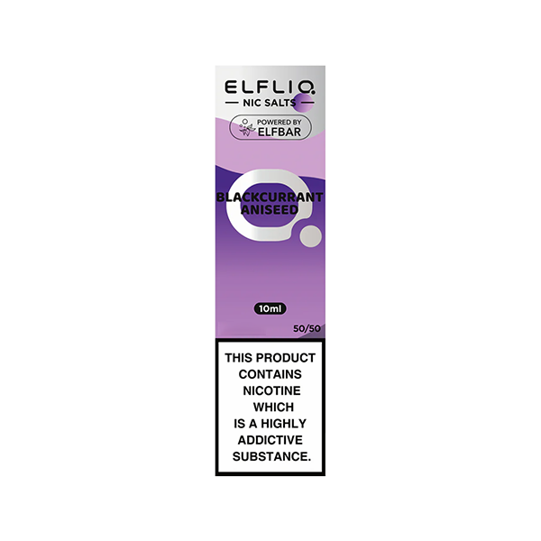 10mg ELFLIQ By Elf Bar 10ml Nic Salt (50VG/50PG) - Stoptober Special Offer!