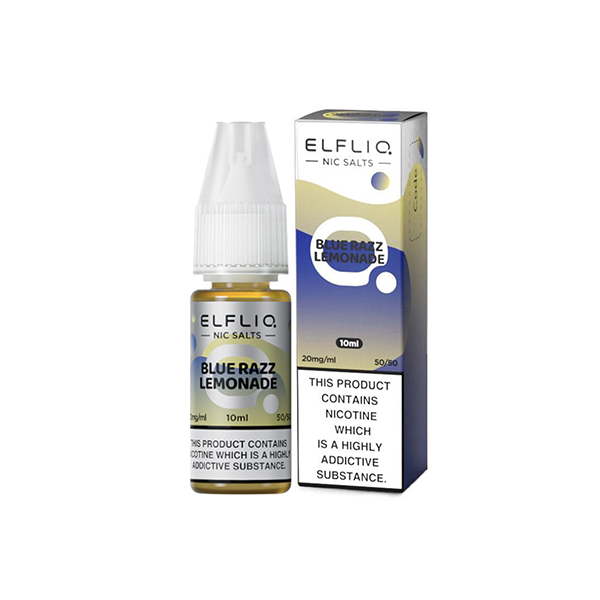 20mg ELFLIQ By Elf Bar 10ml Nic Salt (50VG/50PG) - Stoptober Special Offer!