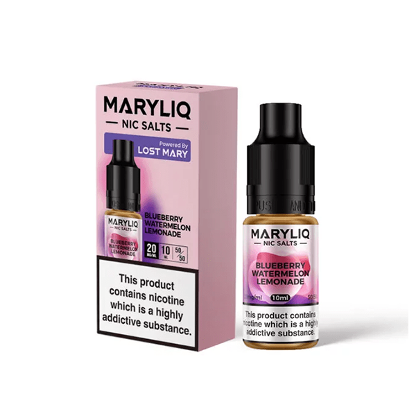20mg MARYLIQ Nic Salt By Lost Mary 10ml (50VG/50PG) - Stoptober Special Offer!