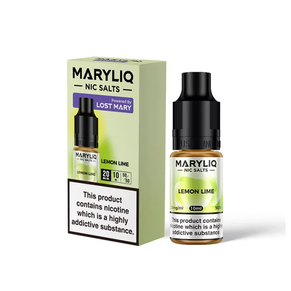 20mg MARYLIQ Nic Salt By Lost Mary 10ml (50VG/50PG) - Stoptober Special Offer!