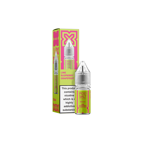 10mg Pod Salt Nexus 10ml Nic Salt (50VG/50PG)