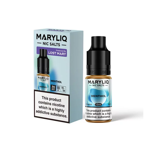 20mg MARYLIQ Nic Salt By Lost Mary 10ml (50VG/50PG) - Stoptober Special Offer!