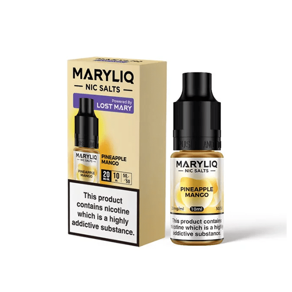 20mg MARYLIQ Nic Salt By Lost Mary 10ml (50VG/50PG) - Stoptober Special Offer!