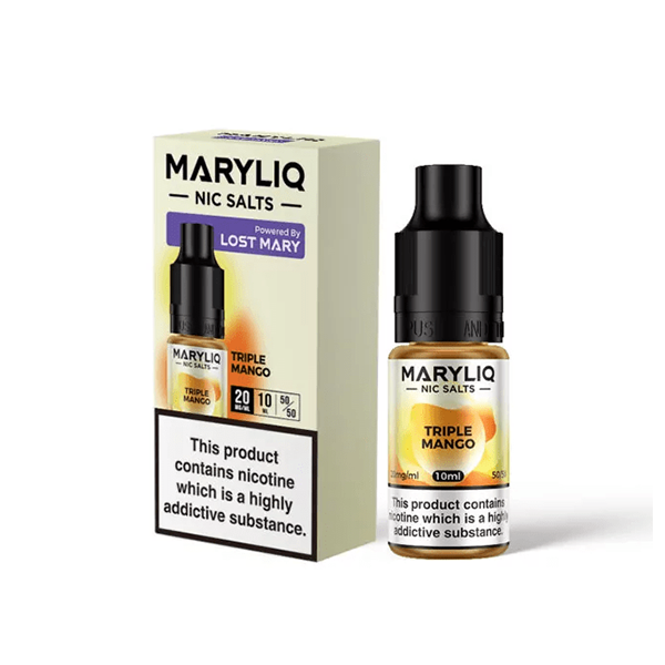 20mg MARYLIQ Nic Salt By Lost Mary 10ml (50VG/50PG) - Stoptober Special Offer!