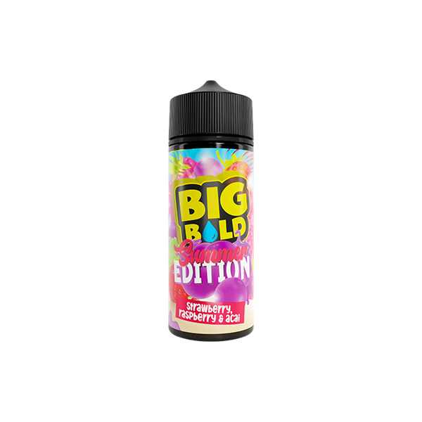 0mg Big Bold Summer Vibes Series 100ml Shortfill (70VG/30PG)