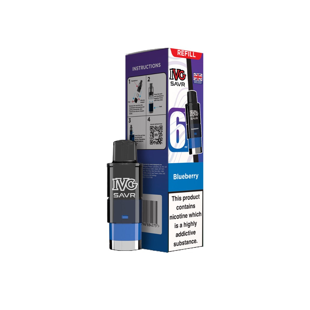 20mg IVG SAVR Refill Pod Pack 3000 Puffs