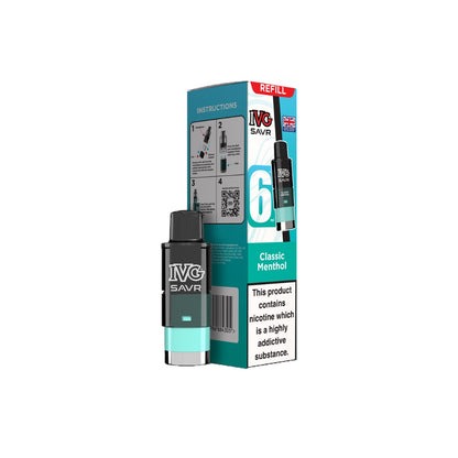 20mg IVG SAVR Refill Pod Pack 3000 Puffs